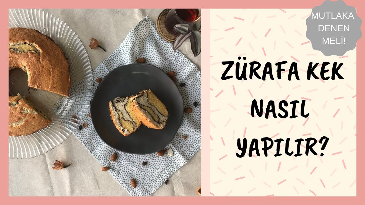 evde Zürafa Kek Nasıl Yapılır? YouTube