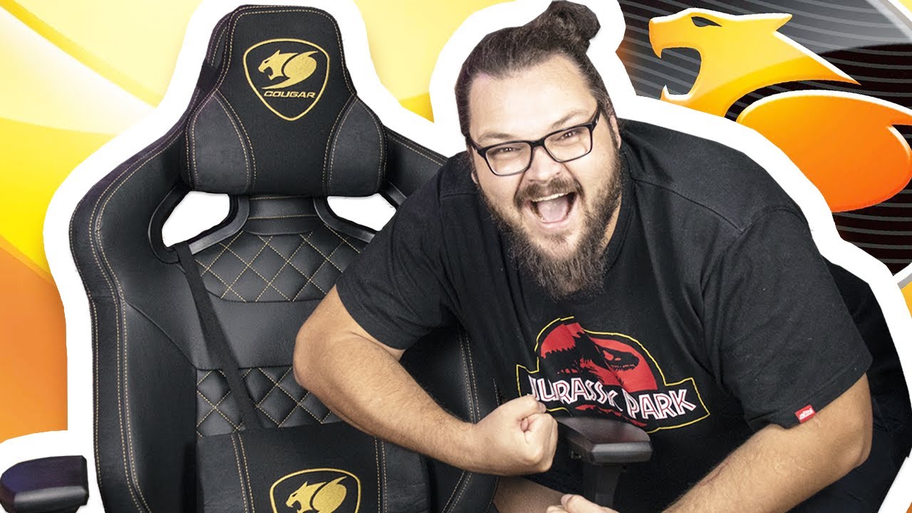 The Perfect Gaming Chair For The Big Boys!!! - Cougar Armor Titan Pro Royal  