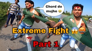 EXTREM FIGHT 🤬 WITH CHAPRI RIDER ROAD RAGE 🤬|| LADAI HO GAYI CHAPRI SE 🤬 screenshot 5