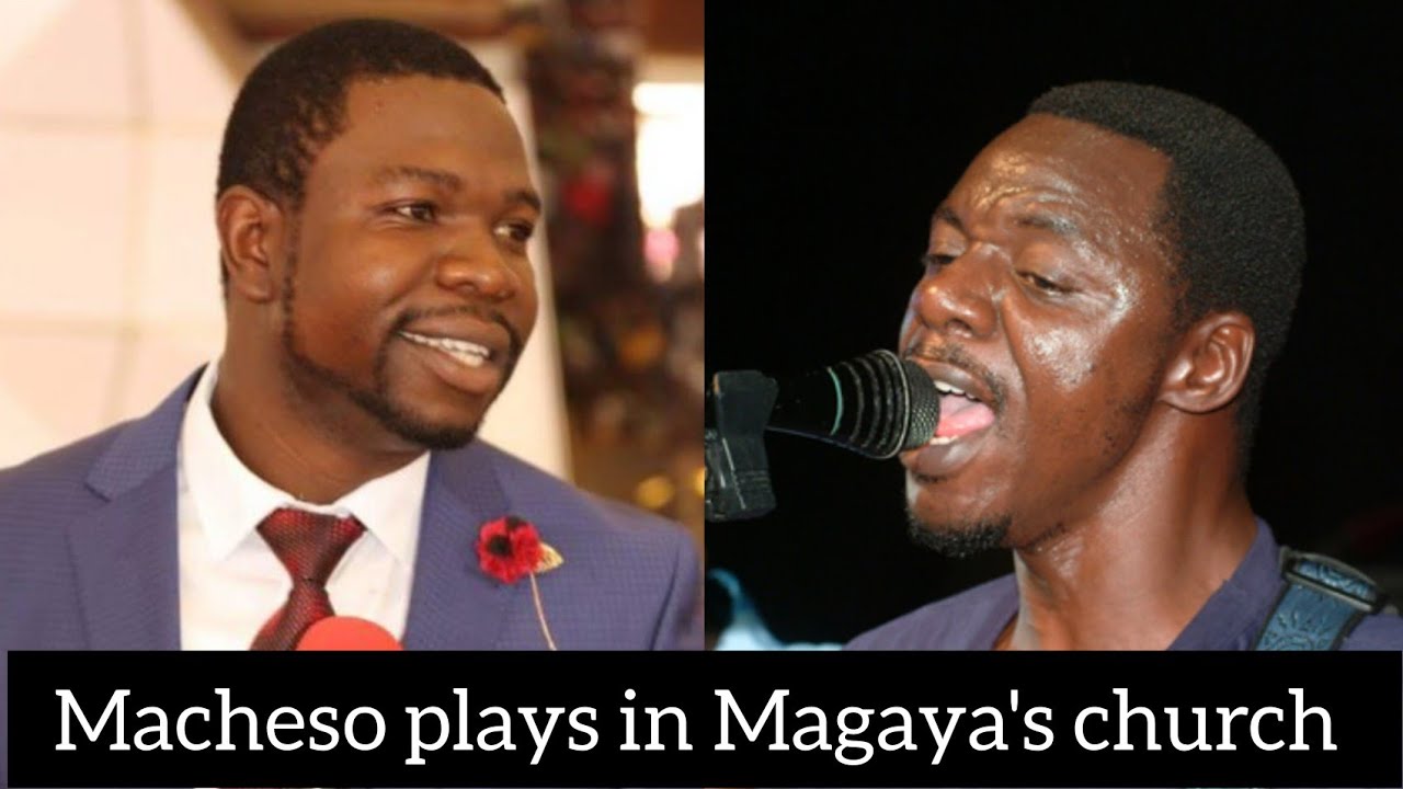 ВАУ! Мачезо играет на бас-гитаре в церкви Магайи.