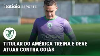 LOUZER DEFINE MEIO-CAMPO DO AMÉRICA COM RETORNO E DÚVIDA PARA ENFRENTAR O GOIÁS