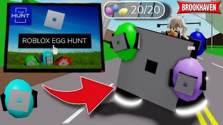 [ROBLOX EGG HUNT] ALL 20 EASTER EGG LOCATIONS IN ROBLOX BROOKHAVEN 🏡RP
