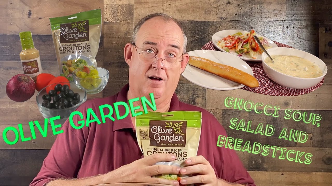 Copycat Recipe. Olive Garden; Soup, Salad & Breadsticks YouTube