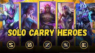 Top 3 Best SOLO CARRY Heroes for Every Role! (Season 40 Meta)