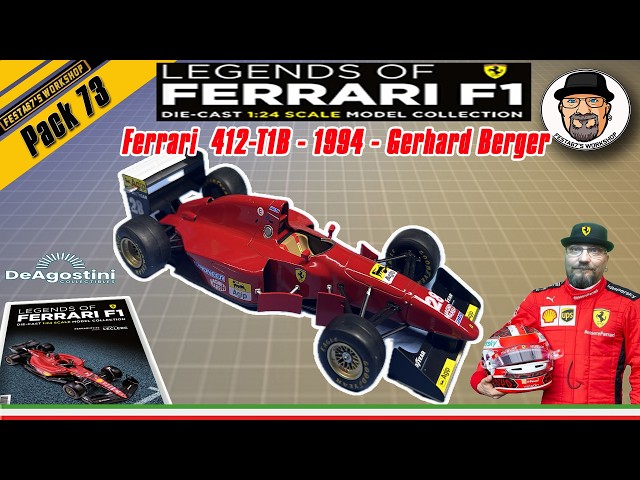 Legends Of Ferrari F1 - DeAgostini - Pack 73 - Ferrari 412 T1B