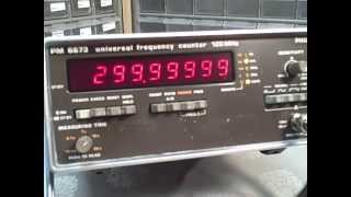 Philips / Fluke PM6673 120 Mhz Counter