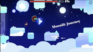 Moonlit Journey by Logon (Hard 4*/1 coin/Epic) | Geometry Dash 2.11