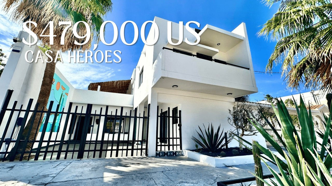 Live Steps from the Malecón | Modern Home for Sale in La Paz