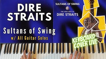 How to play Sultans of Swing (Dire Straits) - live cover by Pedro Eleuterio on Yamaha Genos Keyboard