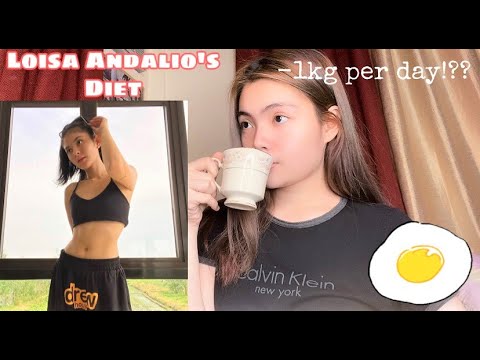 I Tried Loisa Andalio's Diet For 3 Days!
