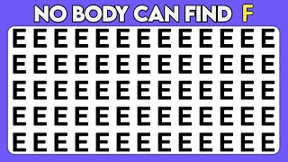 Find the Odd One Out | Test Your Observation Skills Vision | Number and Letter Master Edition