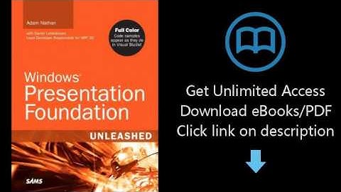 Windows Presentation Foundation Unleashed (WPF)