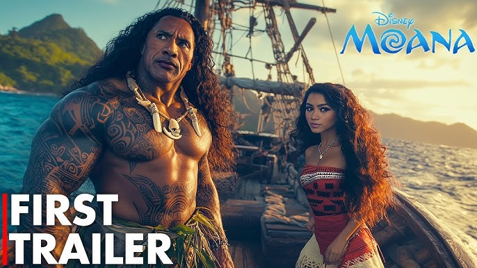 Moana: Live Action (2026) New Trailer | Dwayne Johnsnon, Zendaya concept