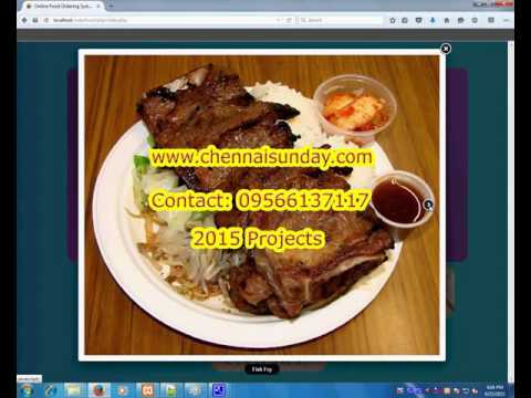 Online Food Ordering System PHP