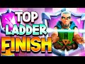 Top ladder finish at 3700 trophies  clash royale