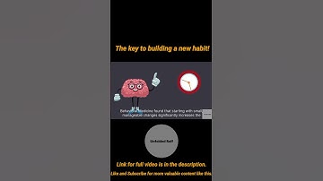 The Science Behind Building New Habits #shorts #unfoldedself