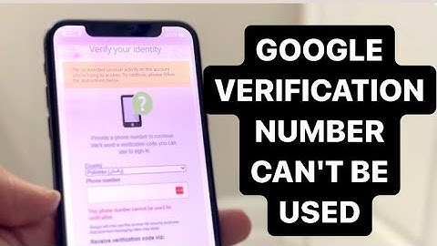 How To FIX Phone Number Can