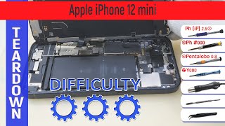 Apple iPhone 12 mini A2176 A2398 A2399 A2400 📱 Teardown Take apart Tutorial