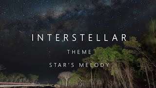 Interstellar star's melody. Sleeping Music, 1 Hour Magical Journey, Ambient Music