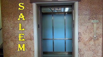 Vintage Salem Traction Elevator - The Virginia Building - Staunton, VA