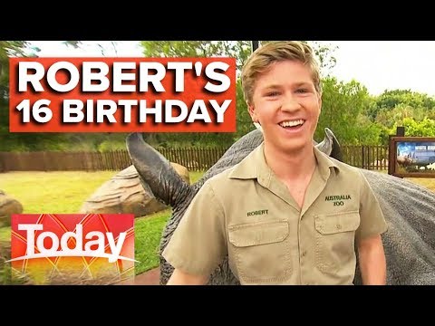 Robert Irwin celebrates turning sixteen | Today Show Australia