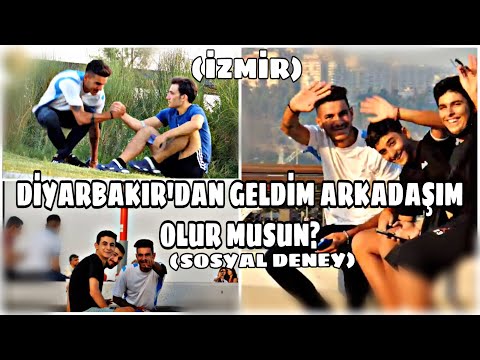 DİYARBAKIRDAN GELDİM ARKADAŞIM OLUR MUSUN - (İZMİR) / SOSYAL DENEY (GENÇLERDEN İNSANLIK DERSİ)