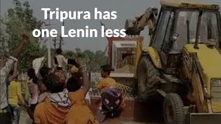 Lenin Statue Destroyed In Tripura screenshot 5