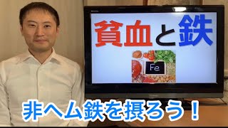 貧血の基礎そして非ヘム鉄の重要性を学ぼう【栄養チャンネル信長】