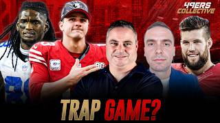 San Francisco 49ers Face TRAP GAME vs. Falcons? Nick Bosa Trade Talk & CeeDee Lamb Rumors