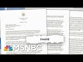 ‘Hyperbolically Stupid’: Fact-Checking Trump’s ‘Invalid’ Impeachment Letter | MSNBC