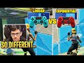 Sway shows you the difference between linear vs exponential on controller fortnite