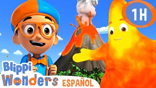 ¿Cómo erupcionan los volcanes? | Blippi Wonders | Videos educativos para niños by Blippi Wonders Animación infantil  35,891 views 1 month ago 1 hour, 3 minutes