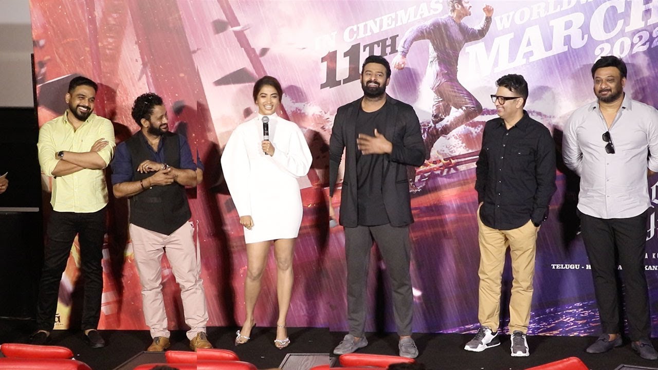 Radhe Shyam Official Release Trailer Launch | Prabhas | Pooja Hegde| Radha Krishna Kumar |11.03.2022