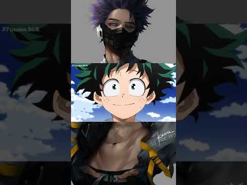 Midoriya shoked seeing