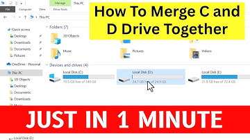 How to Merge C and D Drive in Windows 10/11 (Safe & Easy Guide!)