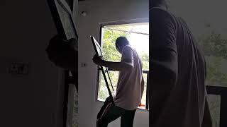 एल्यूमिनम की खिड़की कैसे बनाएं | How to make Aluminium Window | Om Sai Aluminium And Glass House |