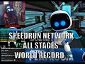 Astro's Playroom Speedrun Network All Stages ( OLD WORLD RECORD) In 6:35