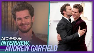 Andrew Garfield On Oscars Kiss w/ Pal Jamie Dornan