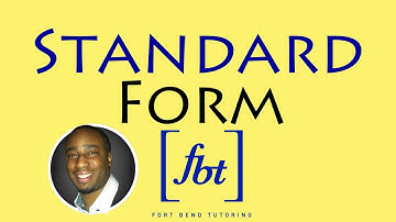 Writing Linear Equations: Standard Form [fbt]