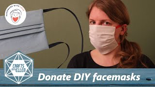 How to make face masks to support healthcare workers