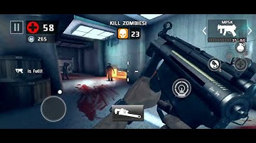 Dead trigger 2 gameplay videos same as pubg mobile  mission wuhan (China) assaults killing zombies