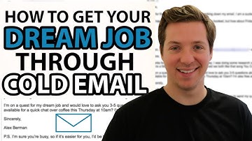How To Get Your Dream Job Through Cold Email? w/ Cold Email Templates