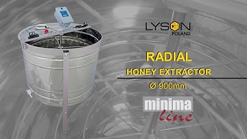 Tangential, Radial, Cassette - Honey extractors series Minima Line