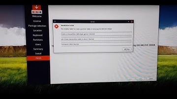 ArcoLinux : 1239 Fix for installation failed calamares - ArcoLinux installer- use gparted to fix it