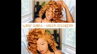 Wand Curls: Ft. Salon Coloring Experience
