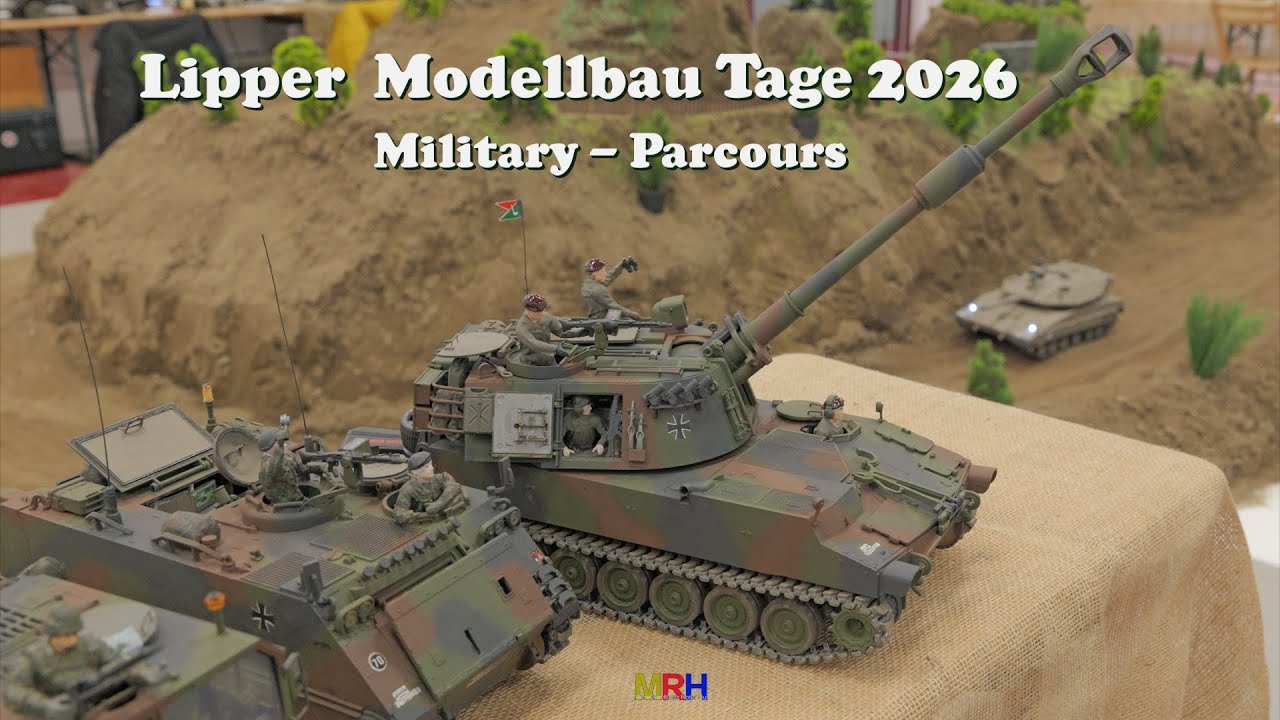 RC MILITARY, RC TANKS, Military Parcours, Super Scale Military Vehicles ,,Lipper Modellbau Tage 2026