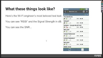 WLAN Metrics and Measurements - Manon Lessard