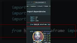 Connecting SAP HANA Cloud to Jupyter NB for Data Analysis #shorts  #hana #datascience