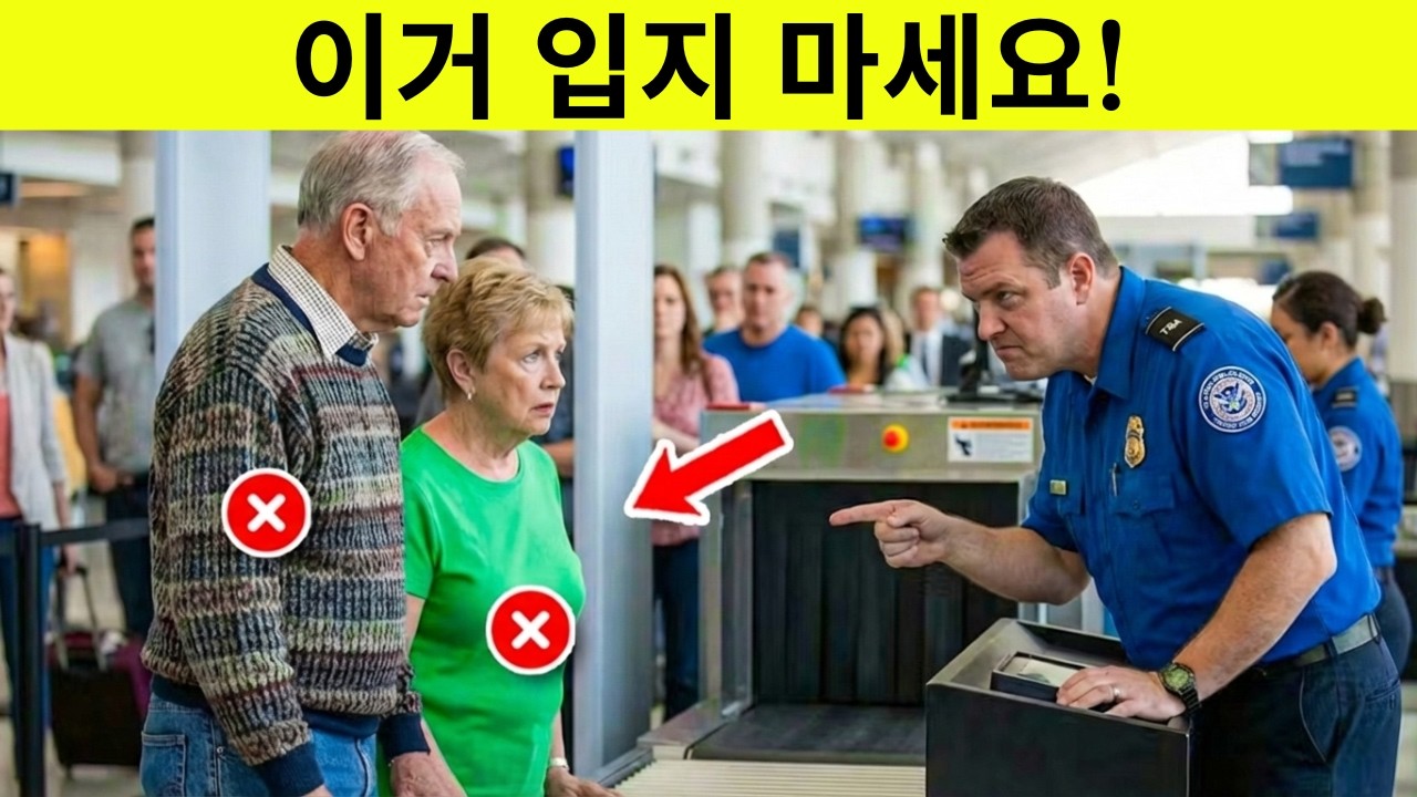 TSA 경고 공항에서 이것은 착용하지 마세요