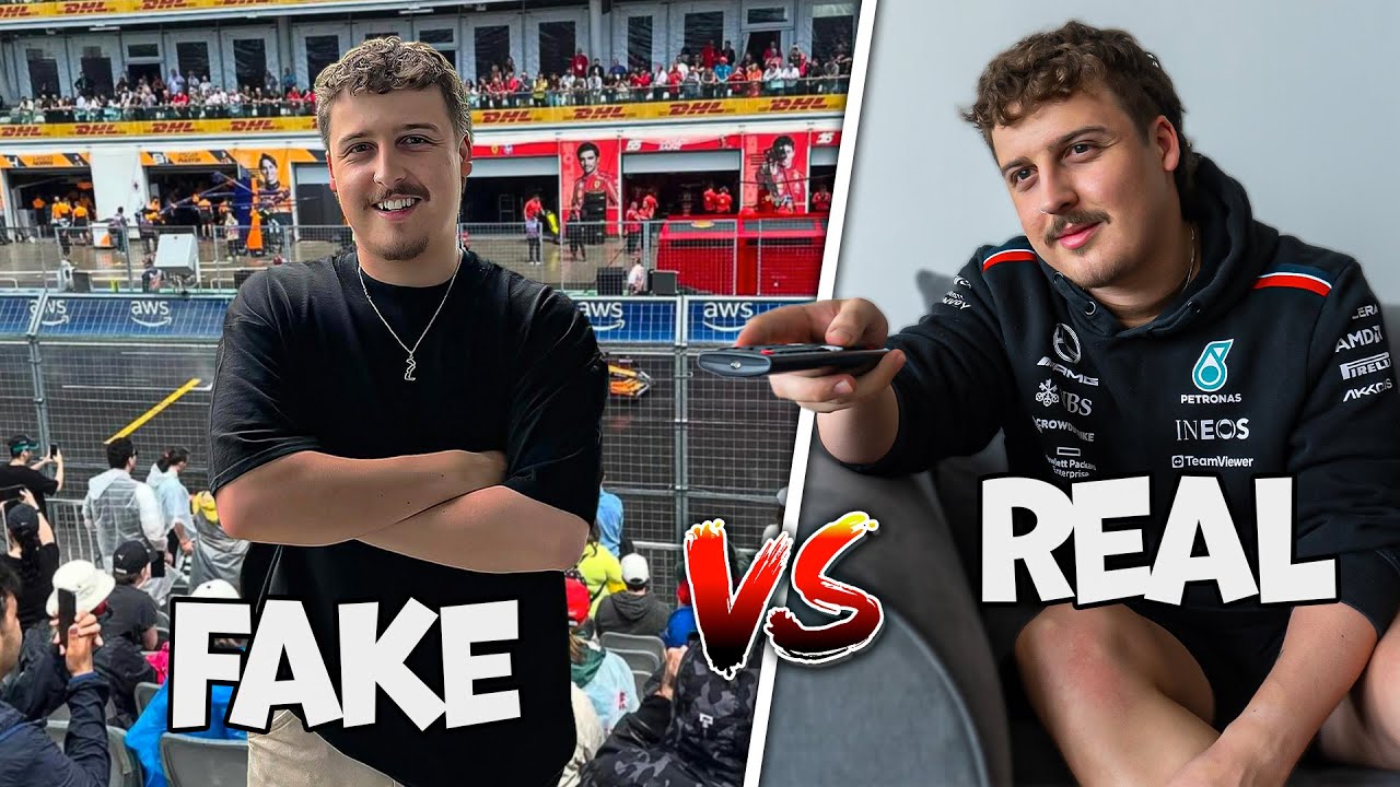 I FAKED going to the CANADIAN GRAND PRIX
